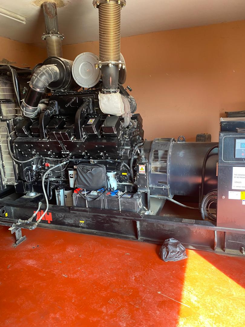 1000kva (Cummins) for our client CBI factory expansion Project