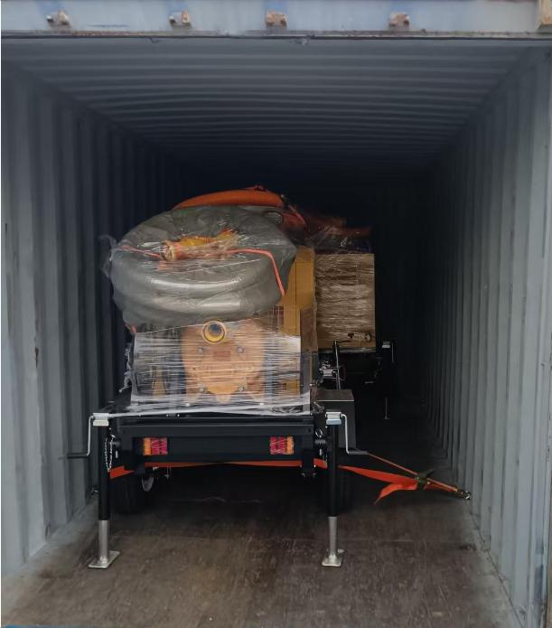 New Dewatering Pump Powered Perkins Engine for our client CBI