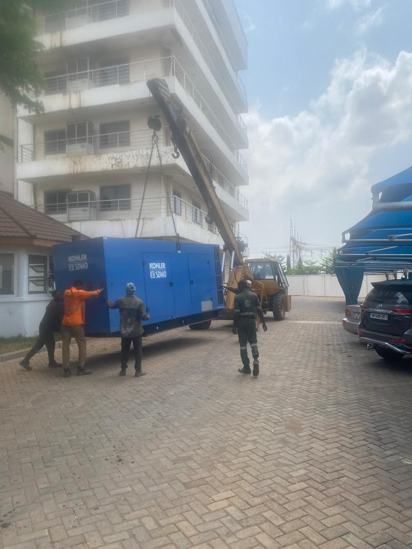 Transporting of 440kva to Tema Steel Company Ltd