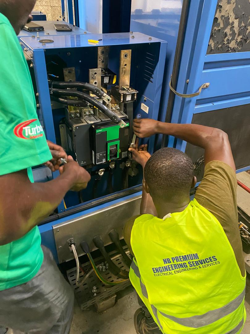 330kva Kohler SDMO Generator Power Panel Installation at French Embassy